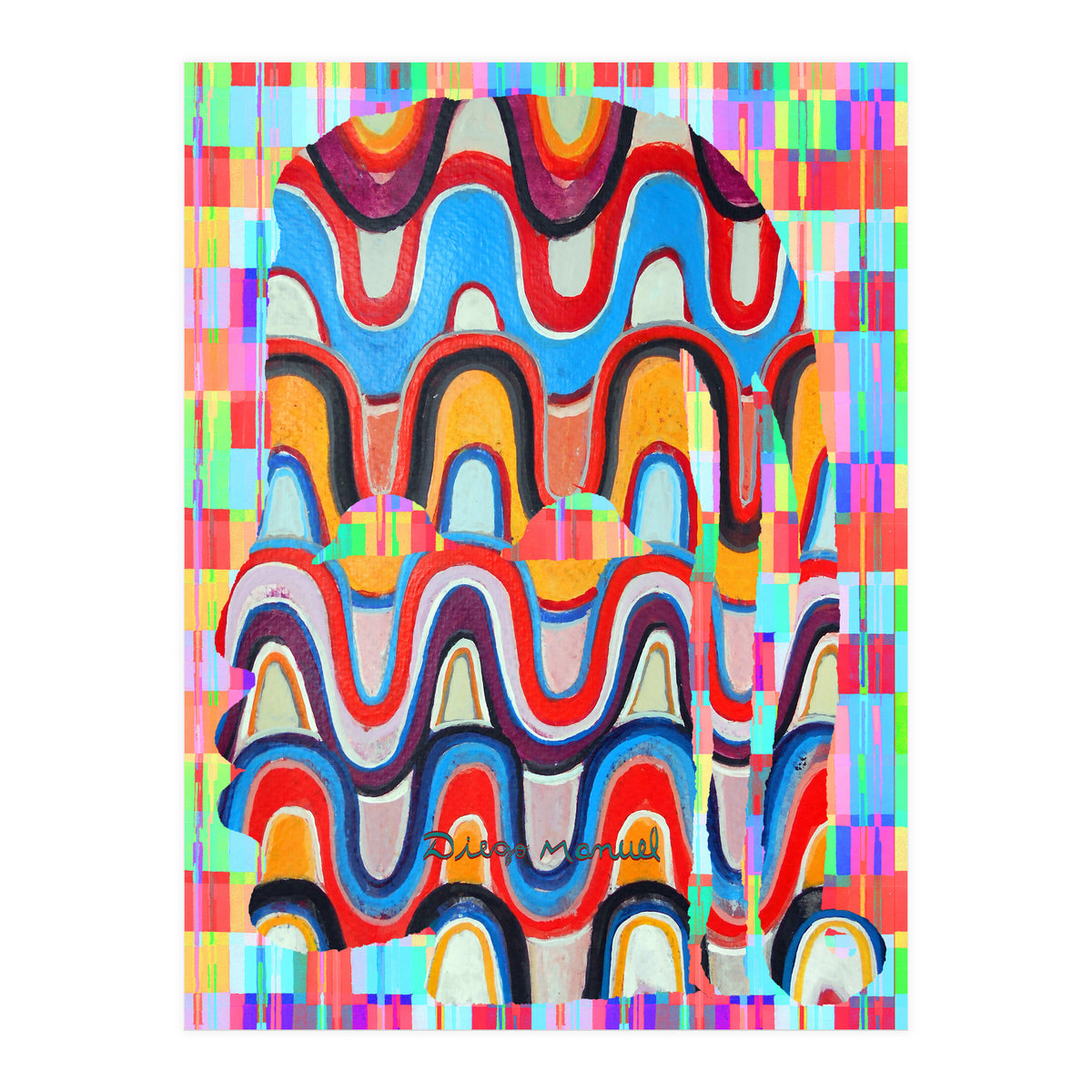 Abstracto Pop Nuevo B Nuevo 15 (Print Only)