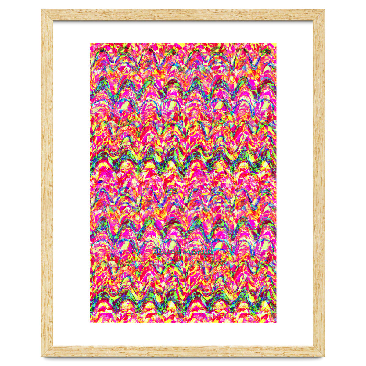 Pop abstract color full