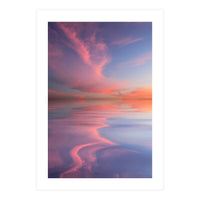 Pink and Blue Sunset (Print Only)