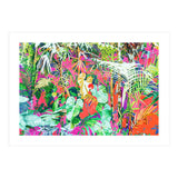 Find Me Where The Tropical Things Are | Jungle Botanical Palm Colorful Painting (Print Only) thumbnail