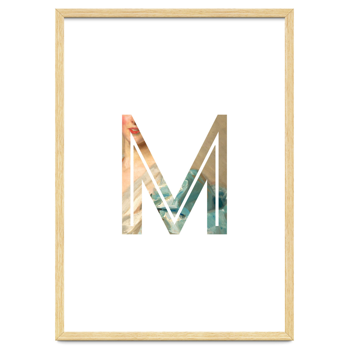 Letter M - (Impress)