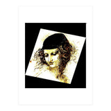 Renaissance women with baseball cap (Print Only) thumbnail
