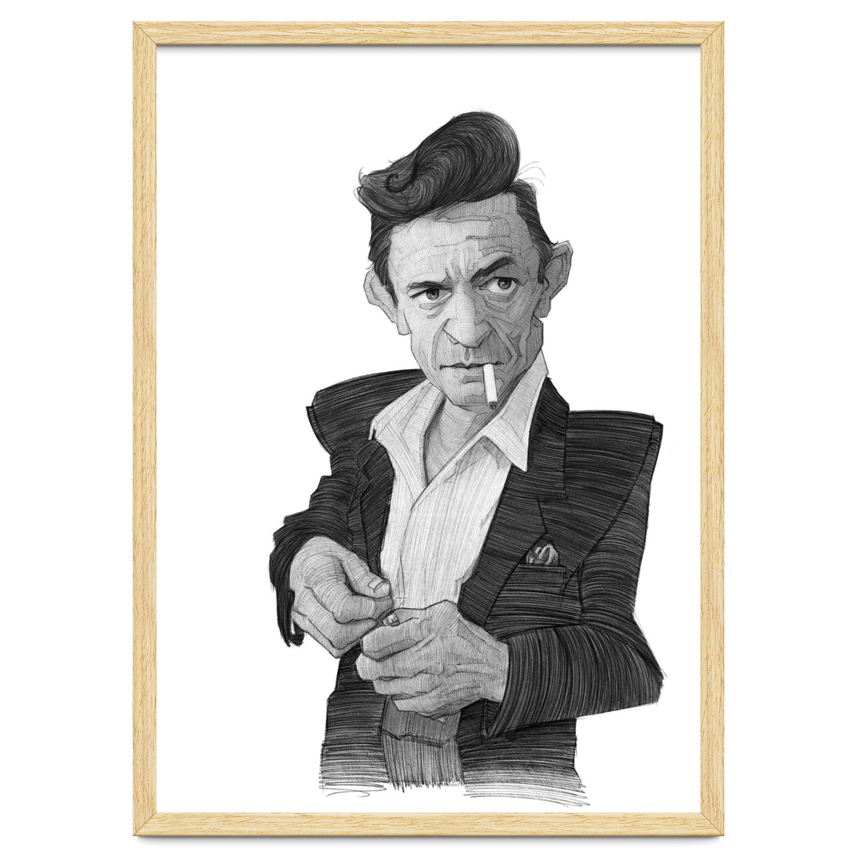 Johnny Cash Portrait