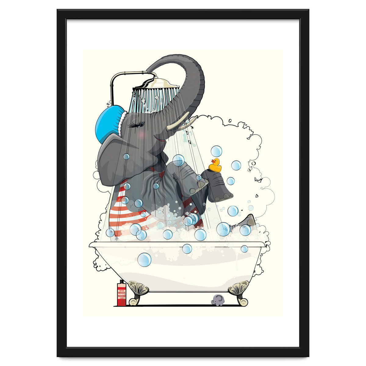 Elephant in the Bath, Funny Bathroom Humour
