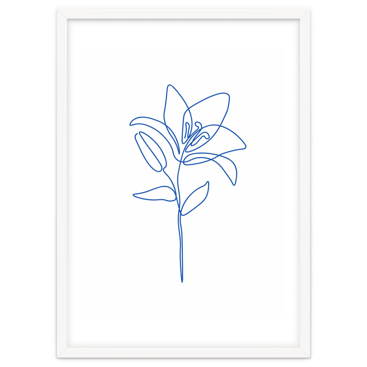One Line Flower II