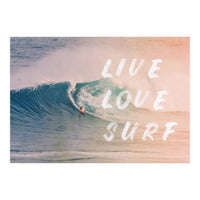 Live Love Surf (Print Only)