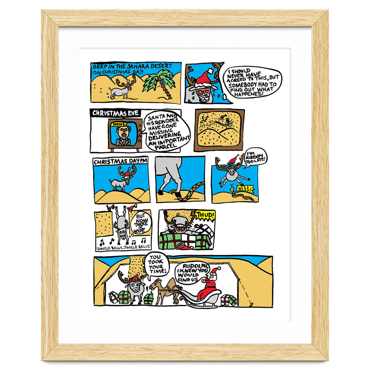 Reindeer in the Sahara