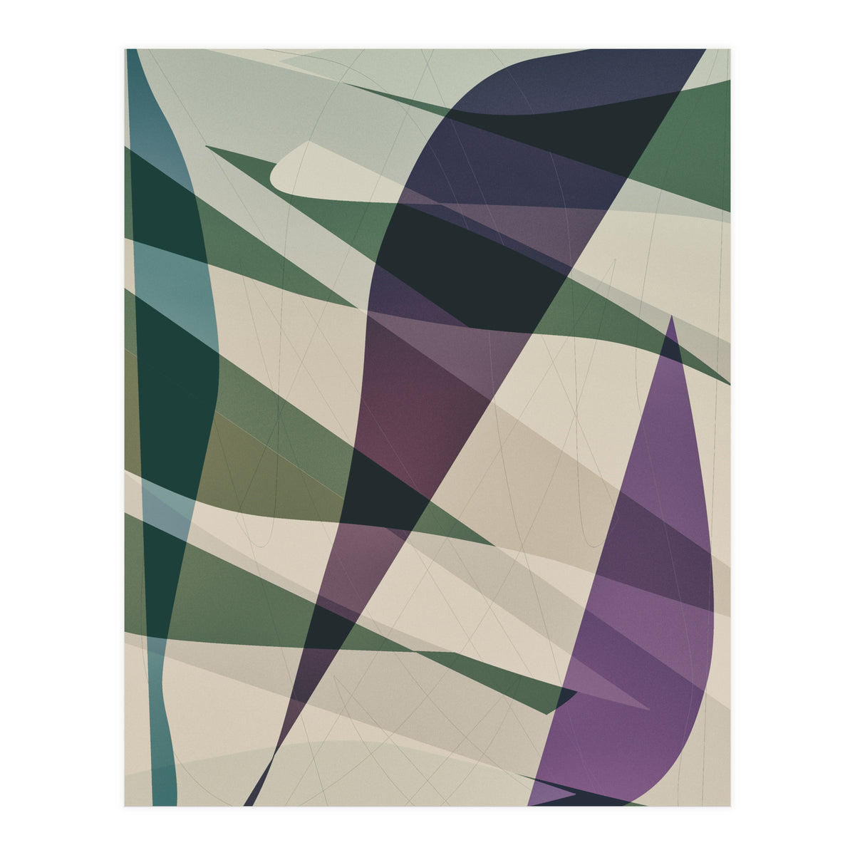 Abstract Composition No. 4 (Print Only)