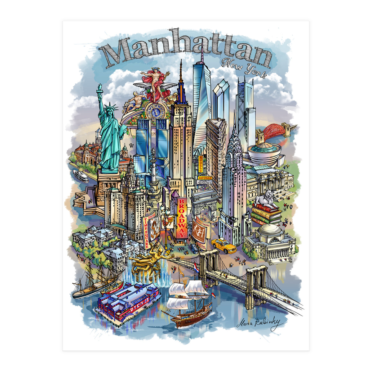 New York Theme 1 (Print Only)