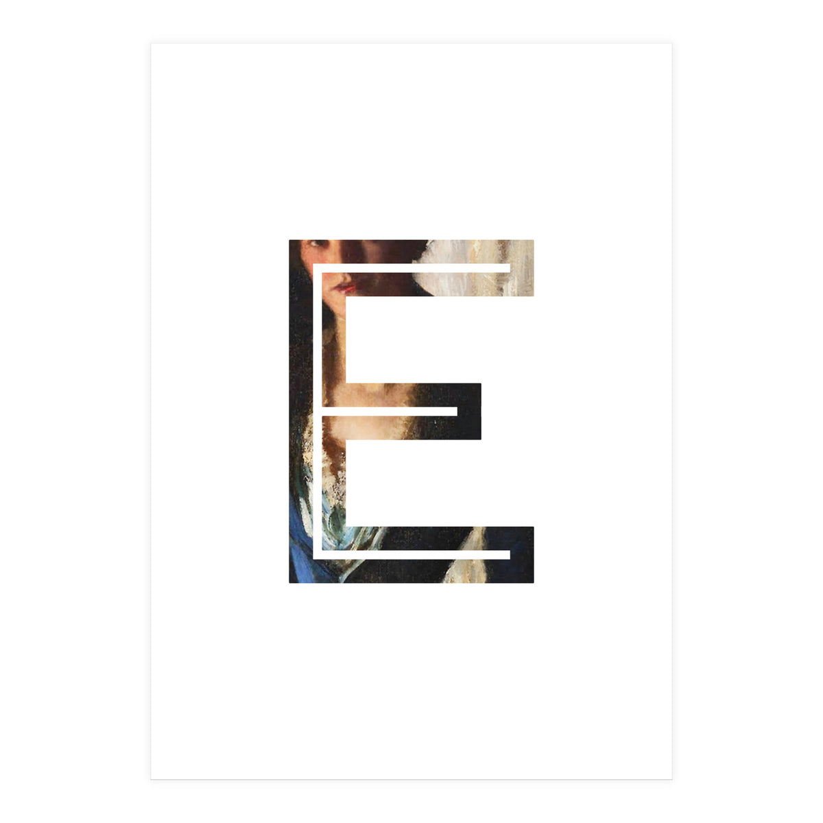 Letter E - (Impress) (Print Only)