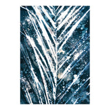 Indigo Blue Botanical Leaves No. 9 (Print Only) thumbnail