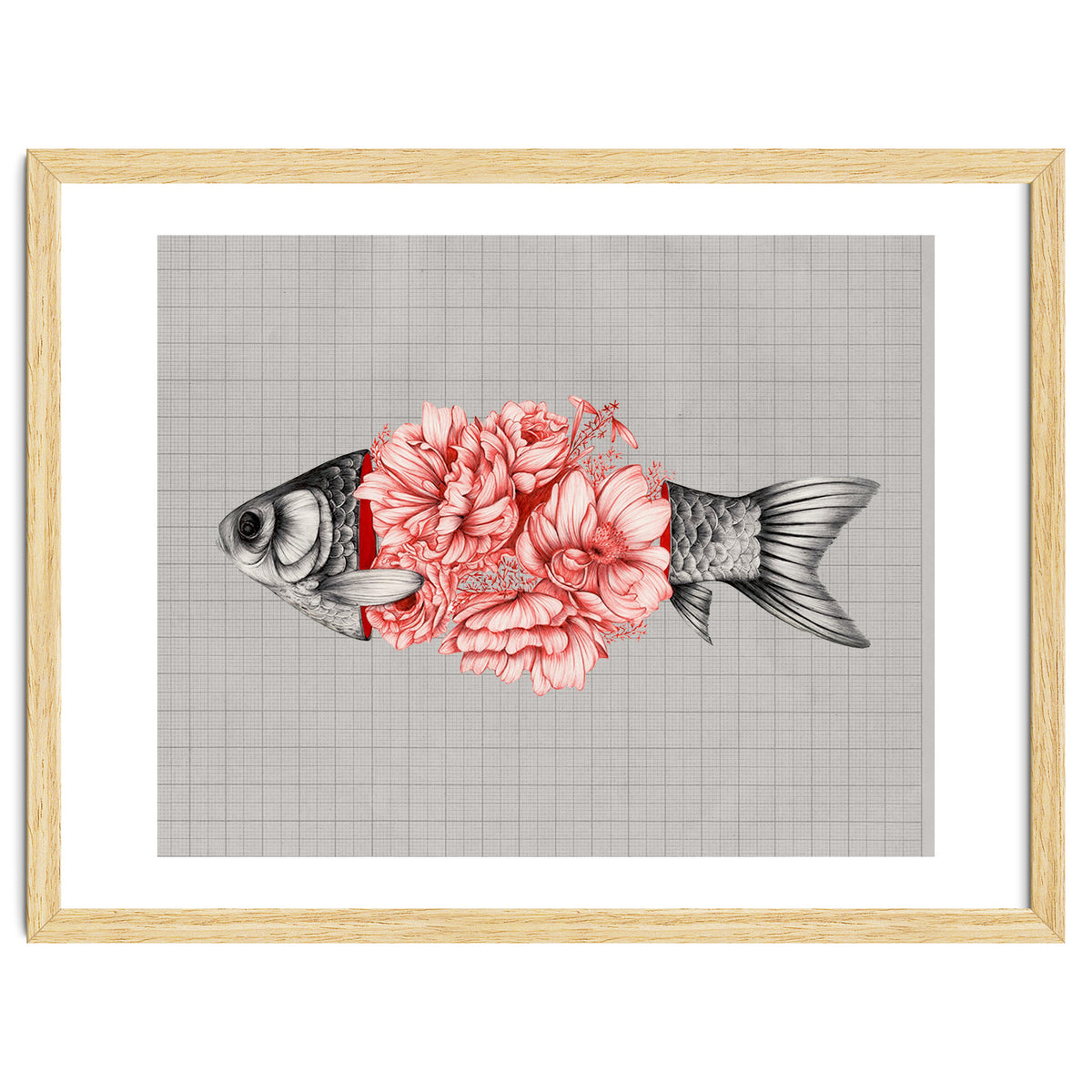 Vintage Tropical Aquarium Fish