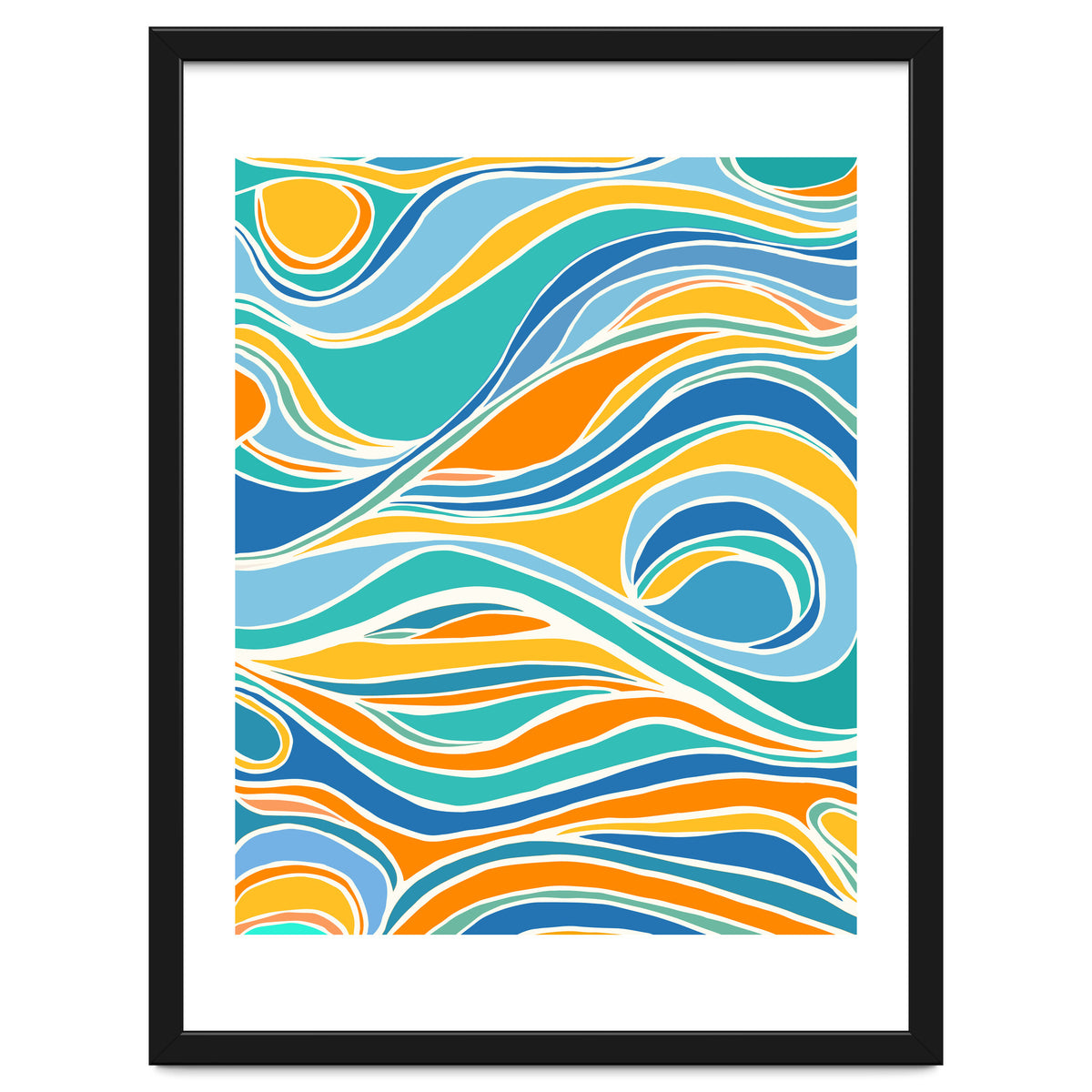 Summer Beach Abstract