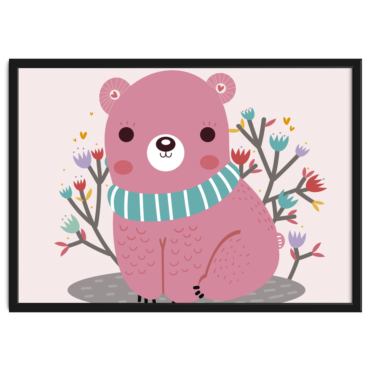 Pink bear