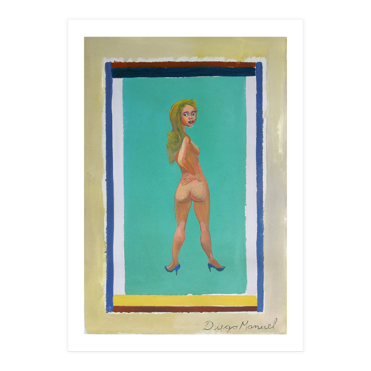 Chica de Calendario 2 (Print Only)