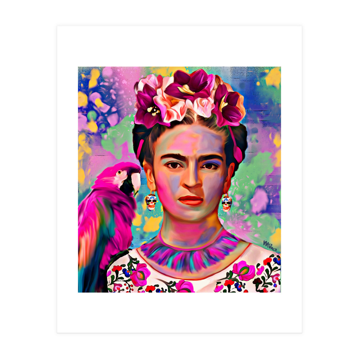 Tribute to Frida Khalo (Print Only)