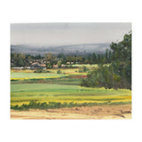 Sunny Landscape Painting Watercolor (Print Only) thumbnail