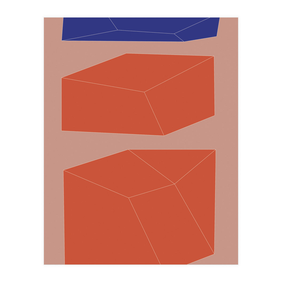 Minimal Geometry No 9 (Print Only)