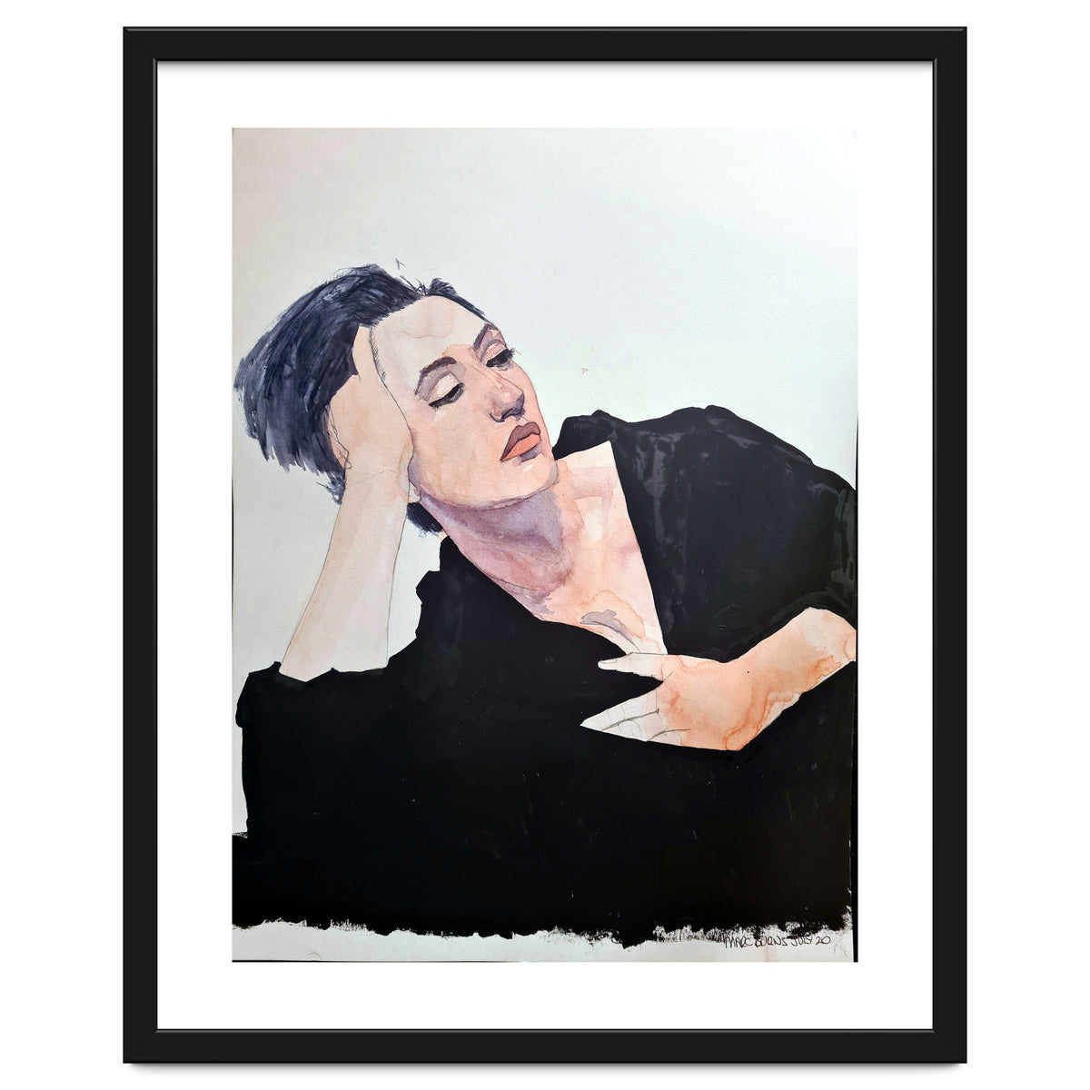 Untitled #91 - Woman in black