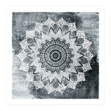 Bohochic Mandala In Gray (Print Only) thumbnail