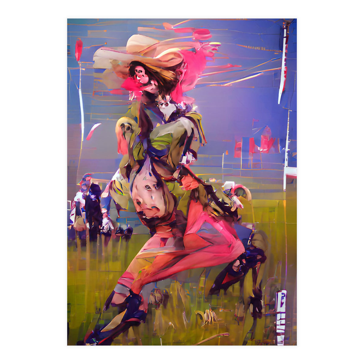 She's a maniac no1 (Print Only)