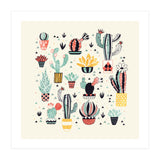 Cactus In A Flower Pot (Print Only) thumbnail