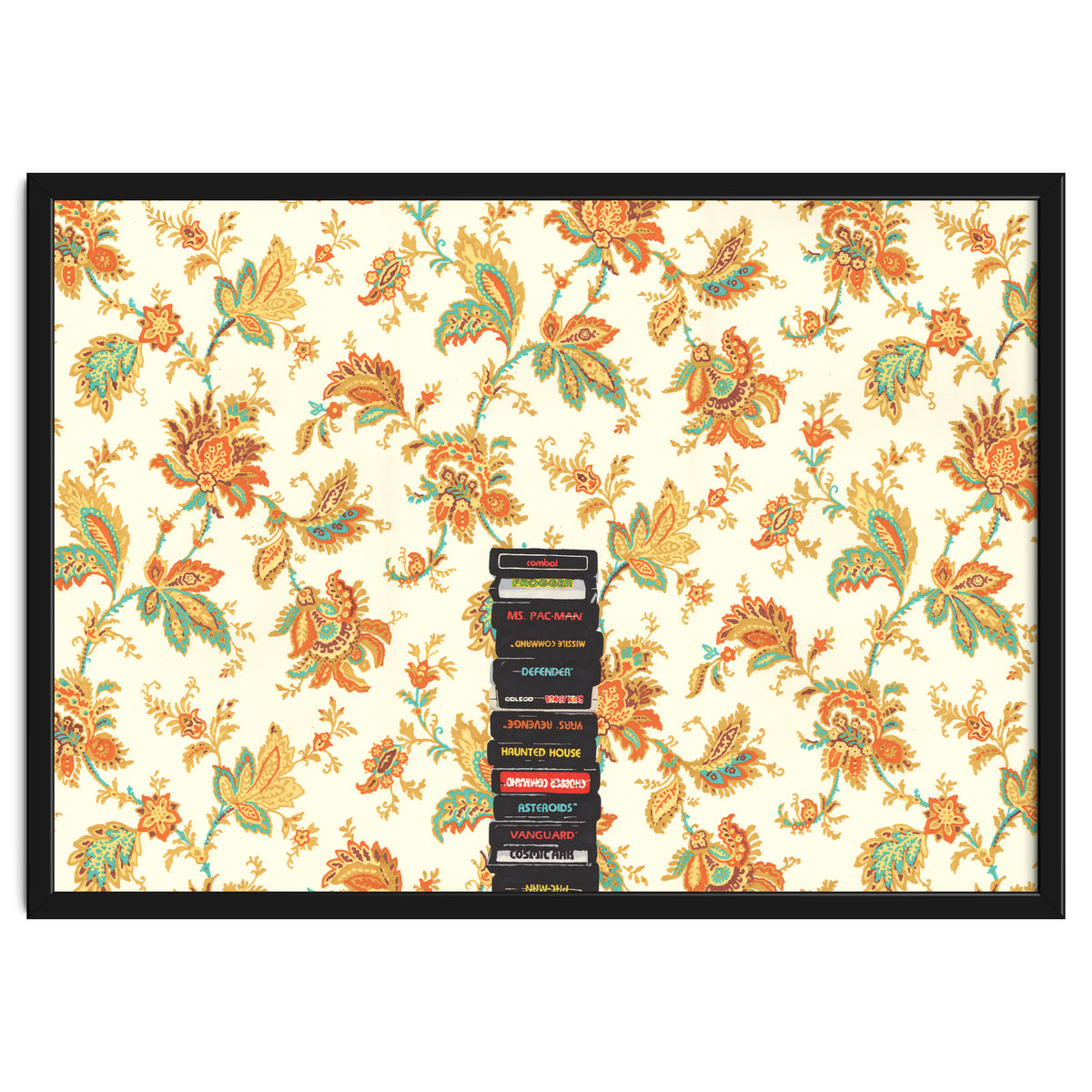 Atari & Flower Wallpaper