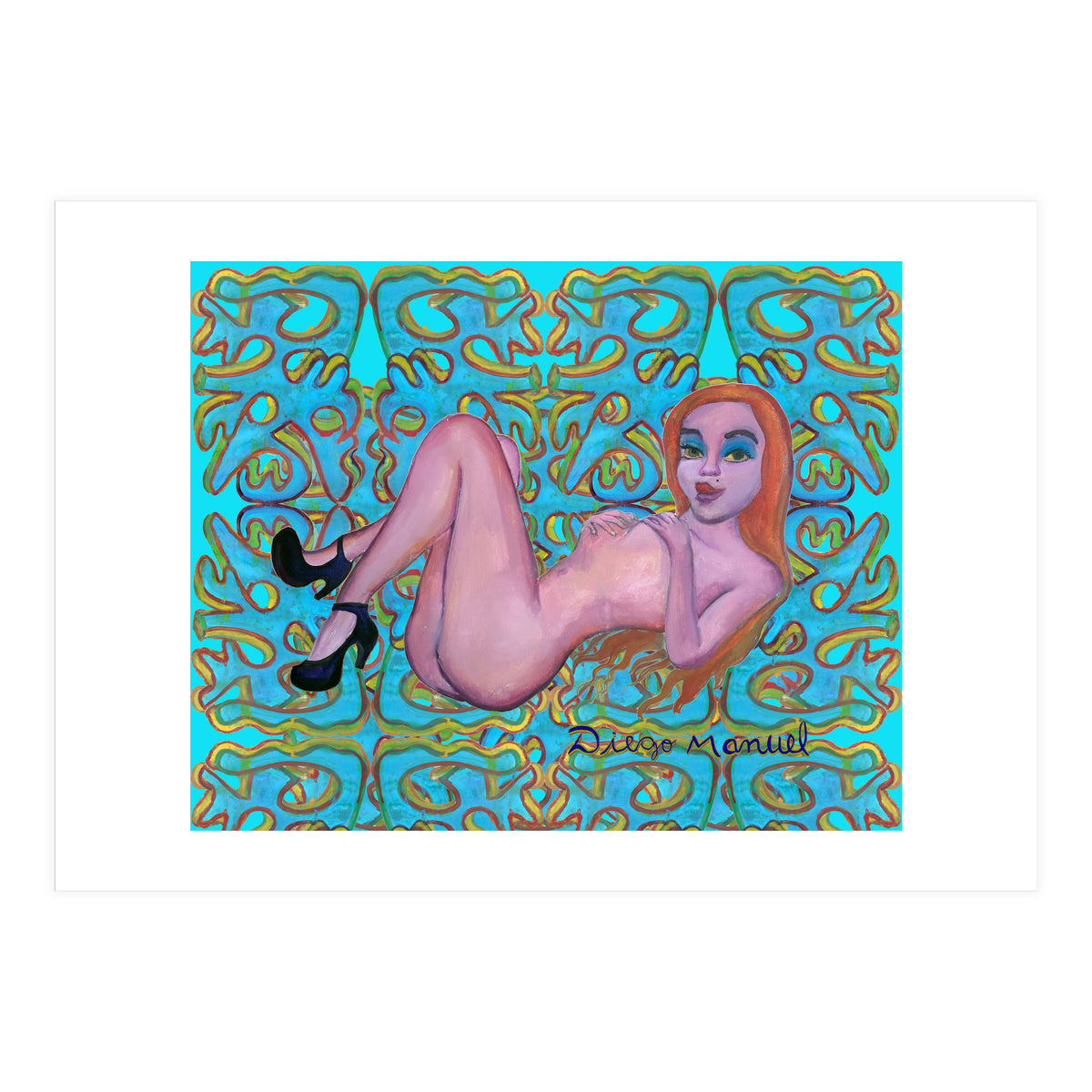 Chica Colorada B (Print Only)