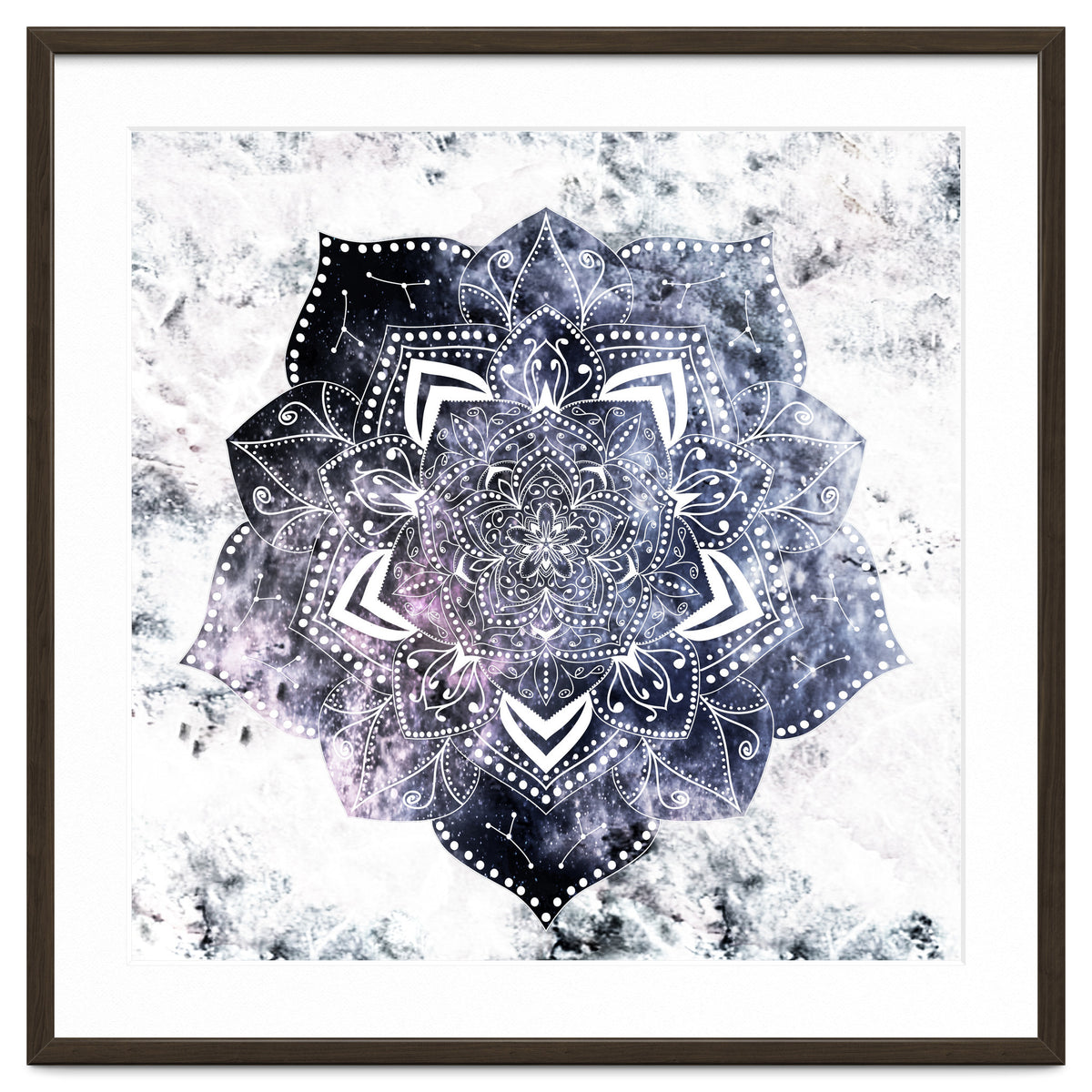 Cancer Constellation Mandala