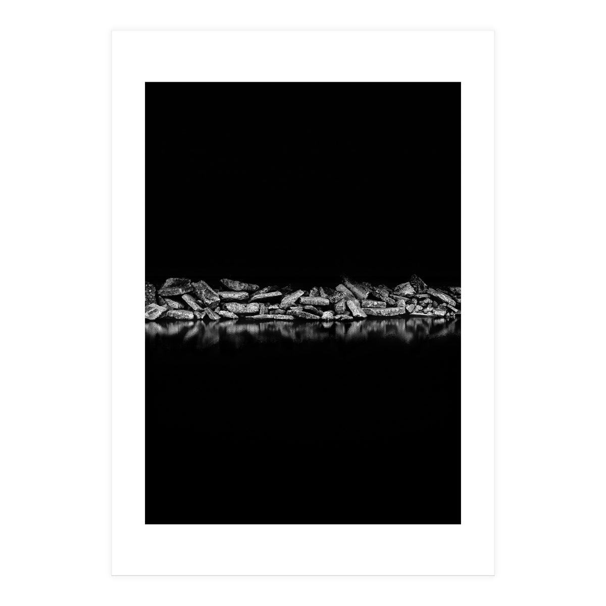 Ashbridges Bay Toronto Canada Breakwall No 1 (Print Only)