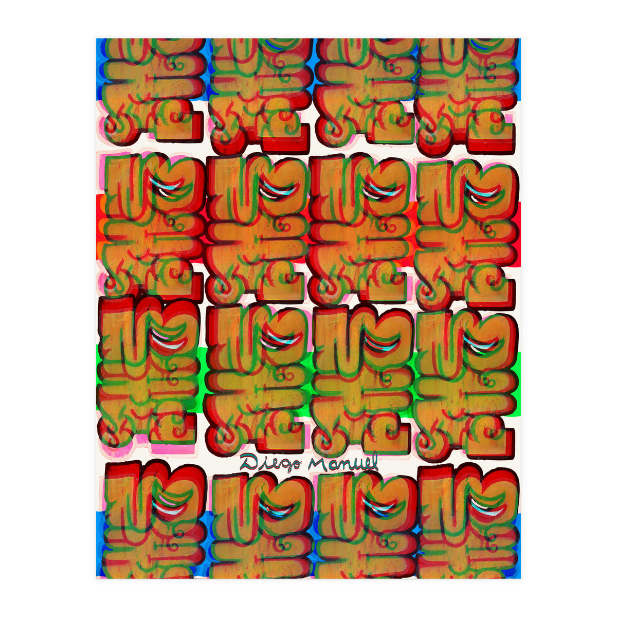 Graffitis 2021 Tapiz 131 (Print Only)