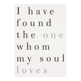 The One My Soul Loves, White (Print Only) thumbnail