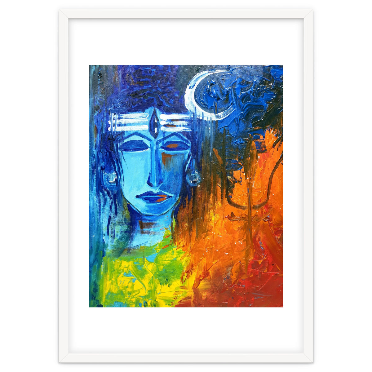 Abstract Shiva
