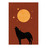 Wolf Full Moon (Print Only) thumbnail