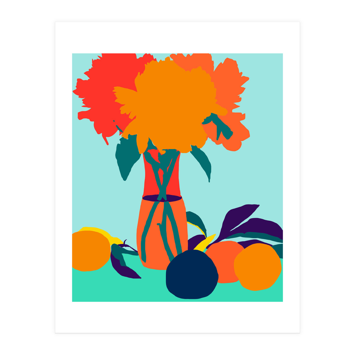 The Greed For Fruit Misses The Flower (Print Only)