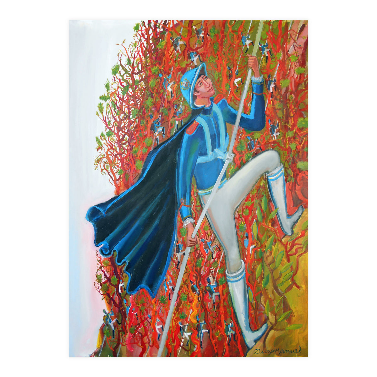 San Martin Cruzando Los Andes (Print Only)