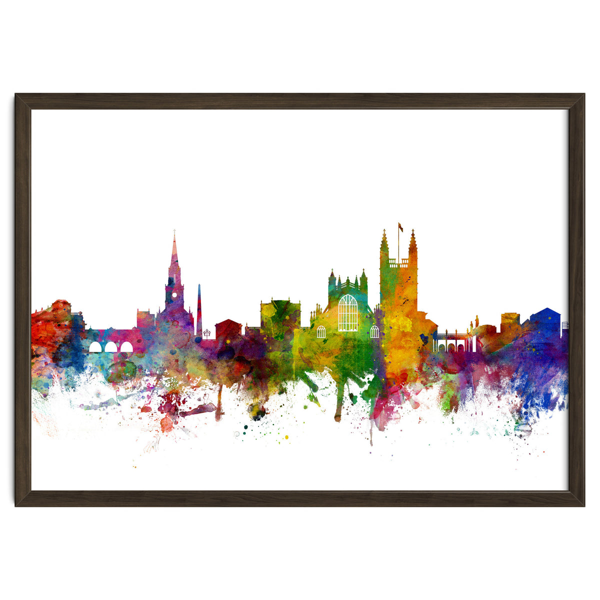 Bath England Skyline Cityscape