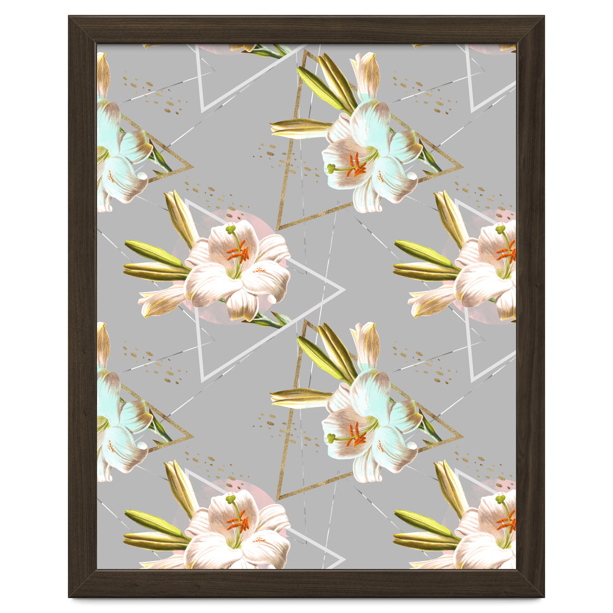 Botanical blooming with geometric 02