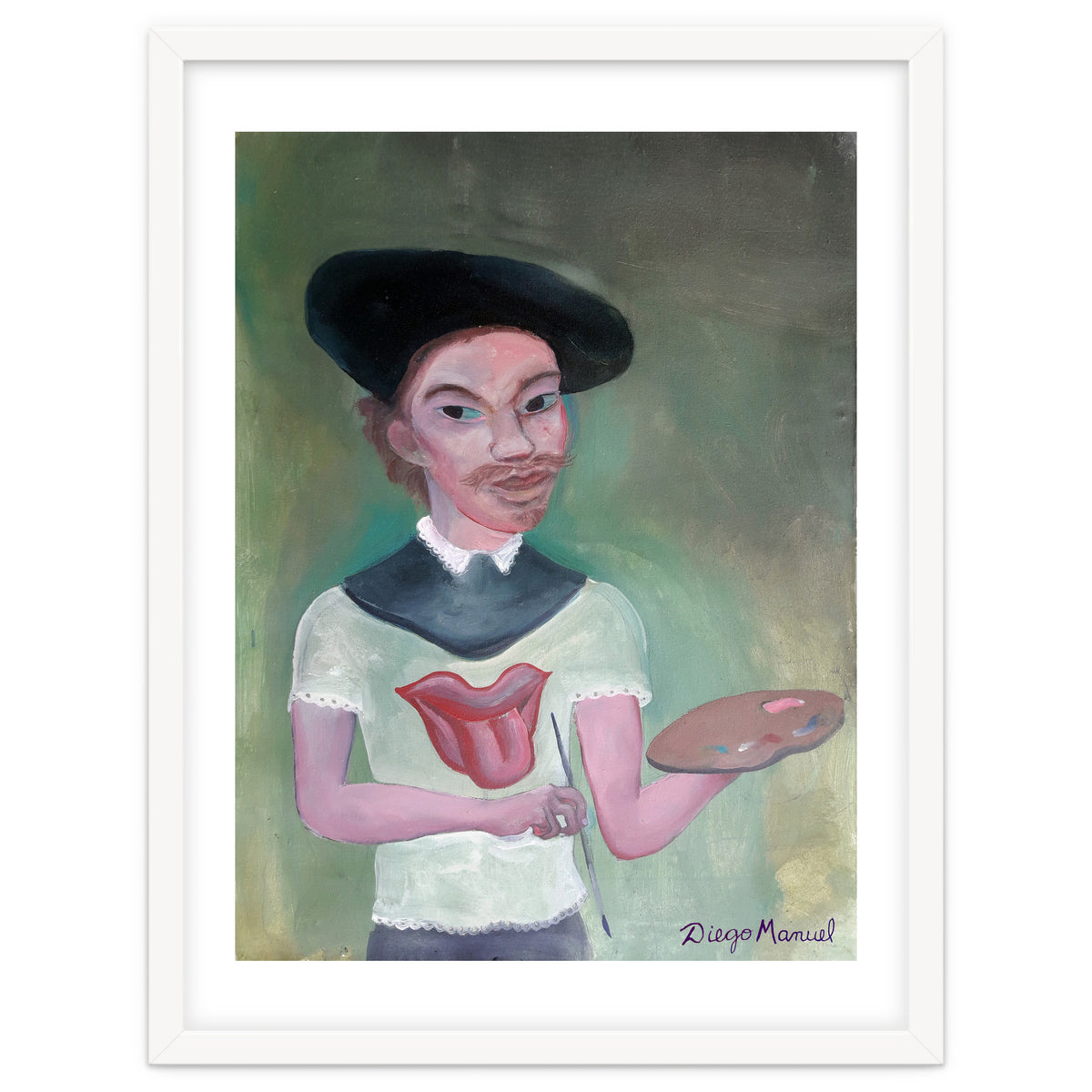 Rembrandt Rolling Fan