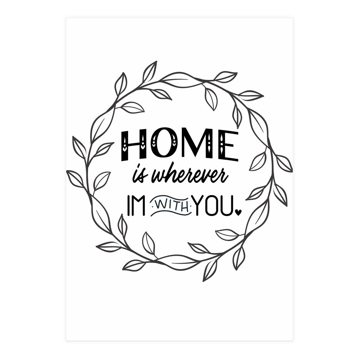 Home With You (Print Only)