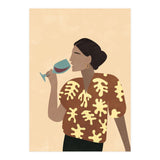 Mid Century Modern Woman (Print Only) thumbnail