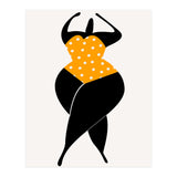Dancing In The Sun Yellow (Print Only) thumbnail