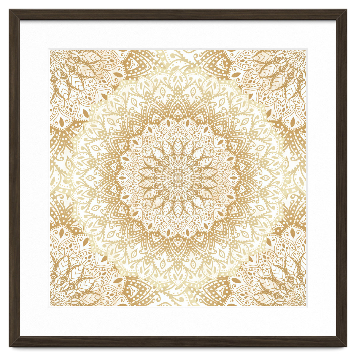 Mandalas For May Gold