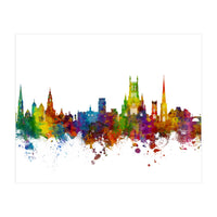 Worcester England Skyline (Print Only)