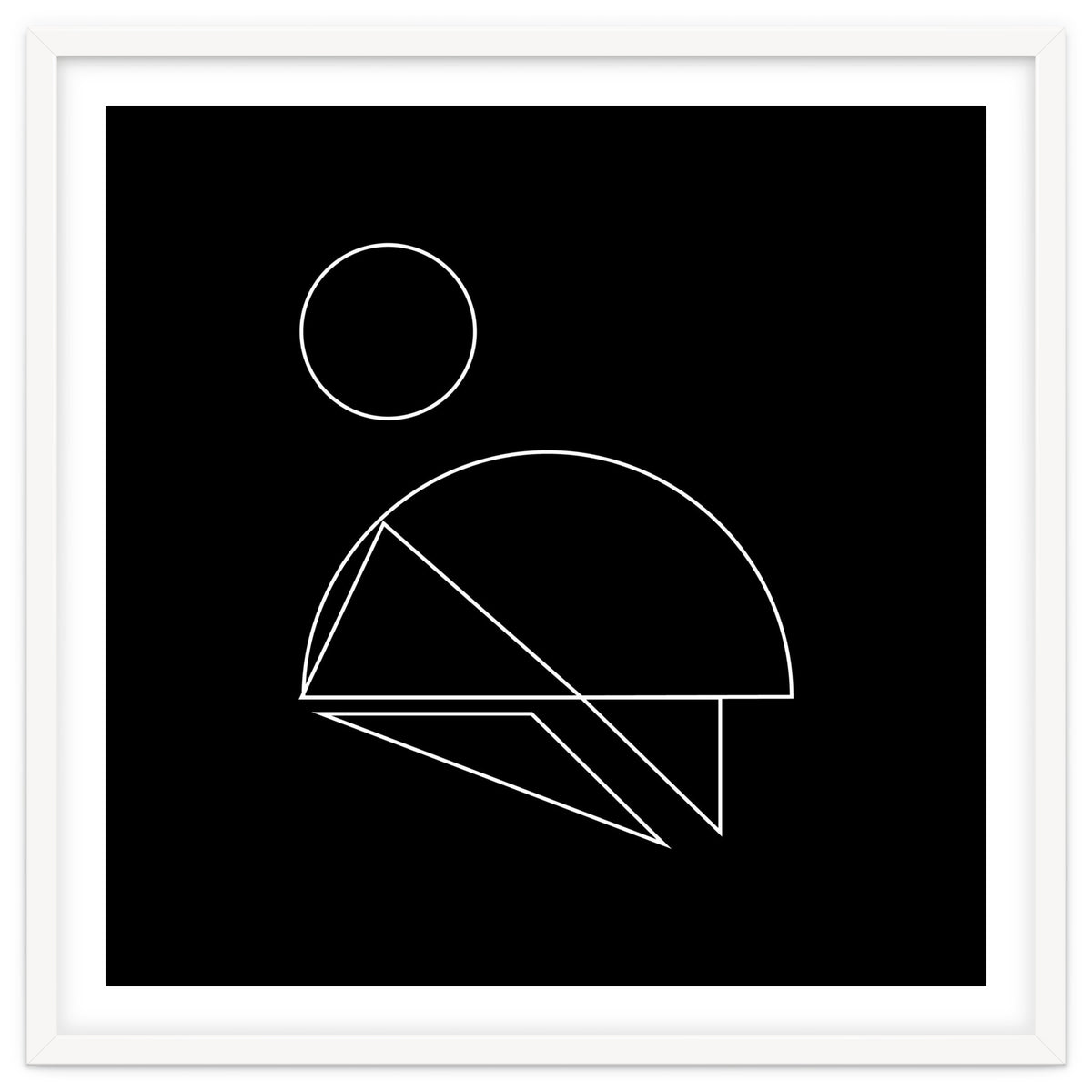 Mountain climber | minimal geometric