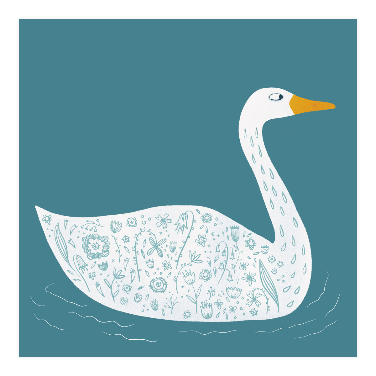 Swan Dark (Print Only)