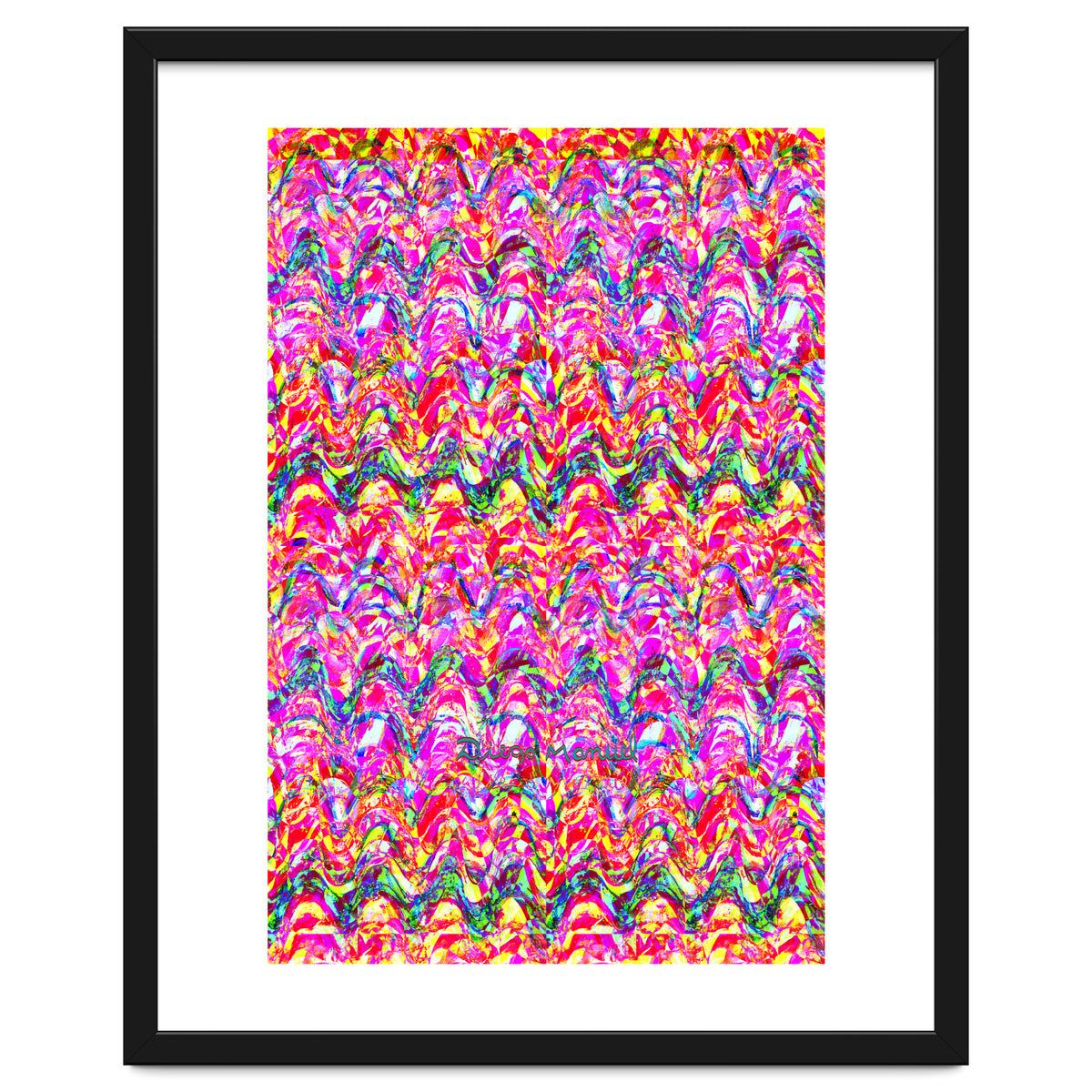 Pop abstract color full