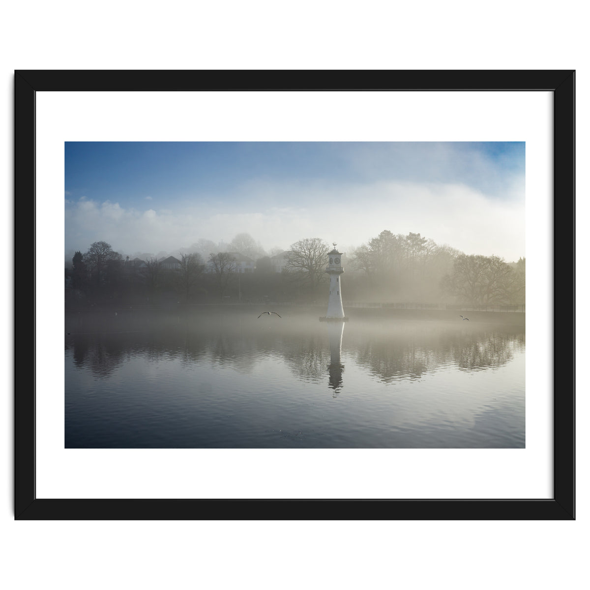 Mist on Roath Park Lake