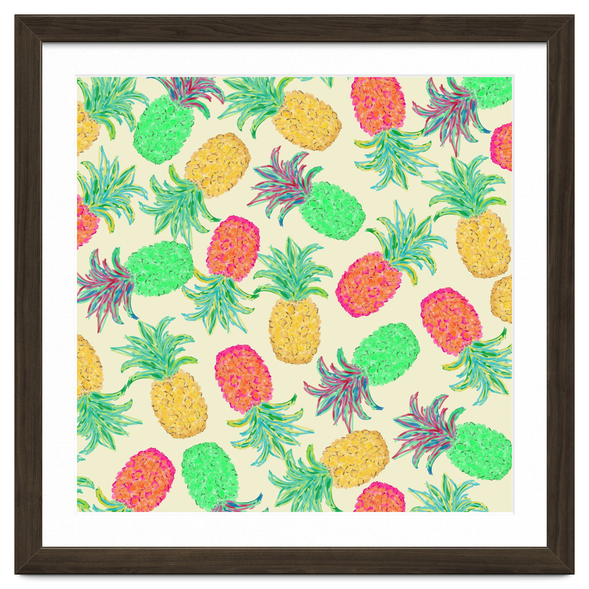 Pineapple Pandemonium Multicolo