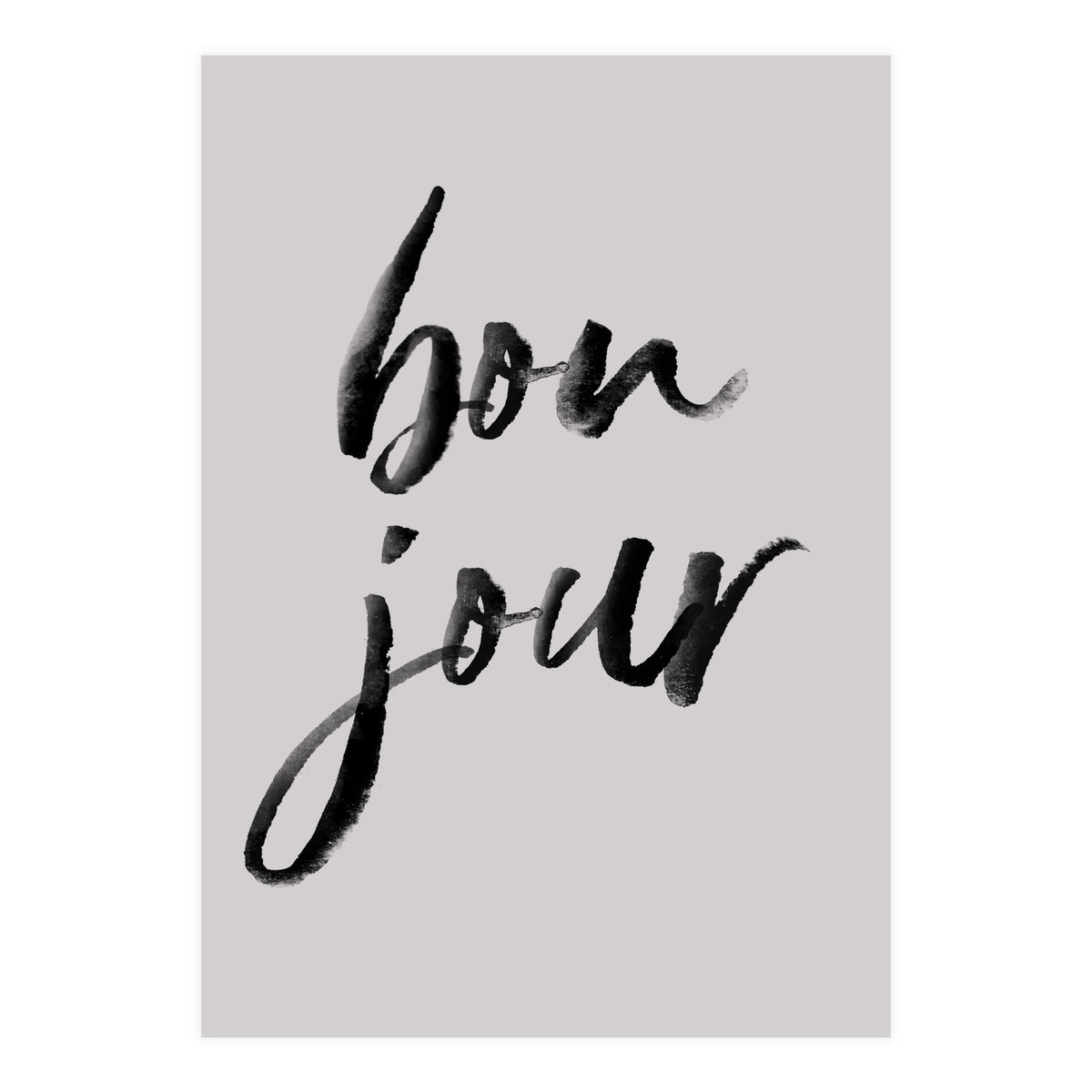 Bon Jour  (Print Only)